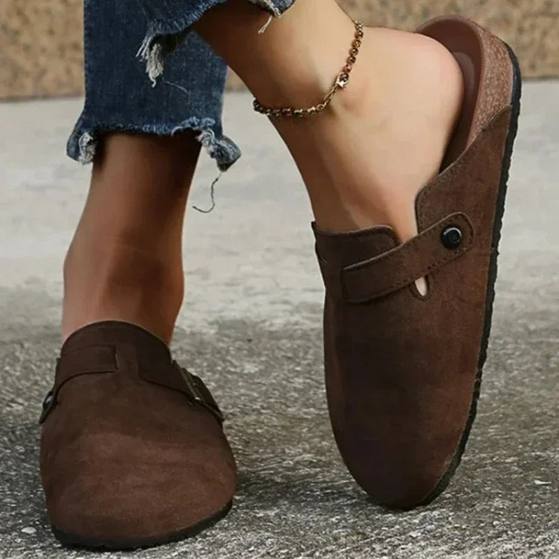 Faux Suede Slippers