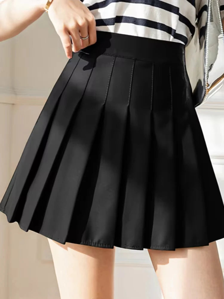 Pleated high waist Skirts